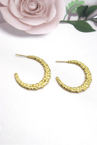 BOUCLE D'OREILLE EN ACIER