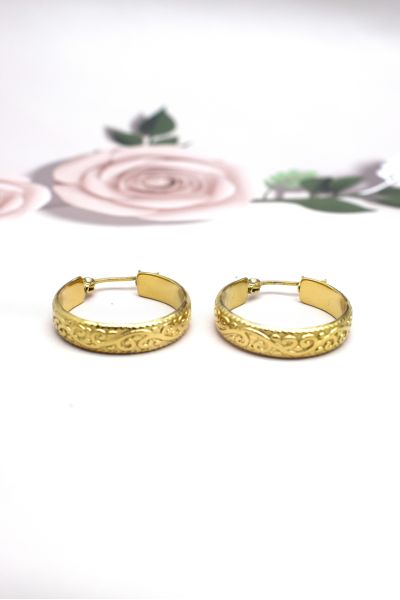 BOUCLE D'OREILLE EN ACIER