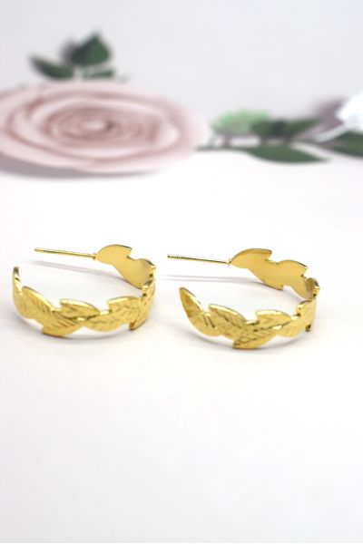 BOUCLE D'OREILLE EN ACIER