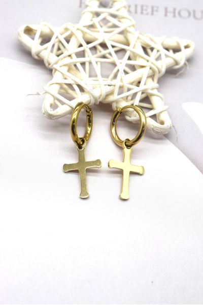 BOUCLE D'OREILLE EN ACIER
