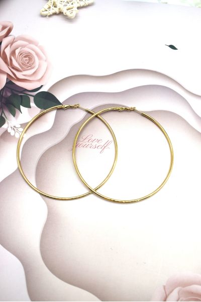 BOUCLE D'OREILLE EN ACIER