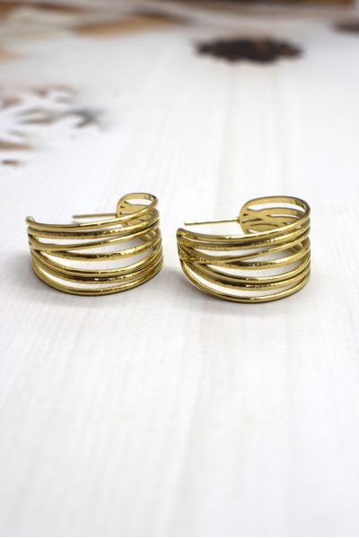BOUCLE D'OREILLE EN ACIER