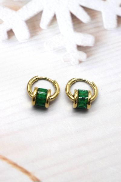 BOUCLE D'OREILLE EN ACIER