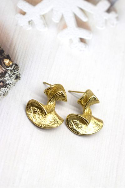 BOUCLE D'OREILLE EN ACIER