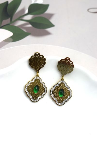 BOUCLE D'OREILLE EN ACIER