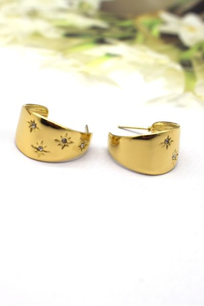 BOUCLE D'OREILLE ACIER