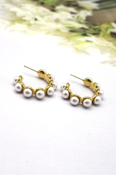 BOUCLE D'OREILLE EN ACIER