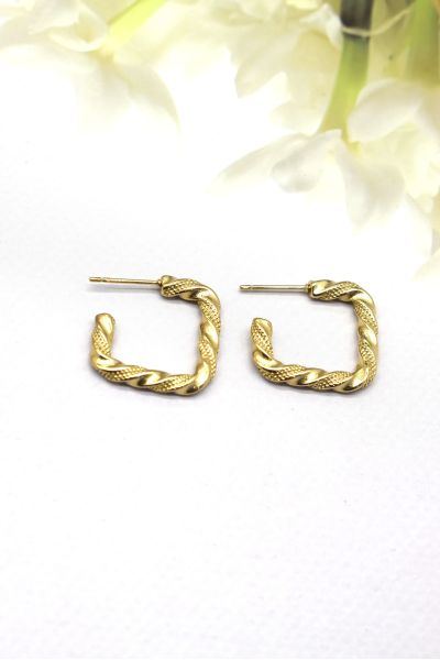 BOUCLE D'OREILLE ACIER