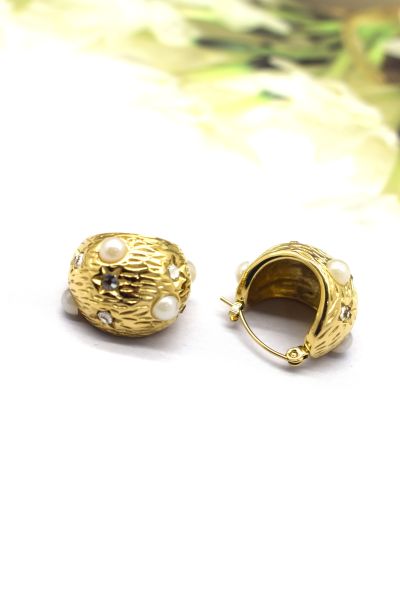BOUCLE D'OREILLE EN ACIER