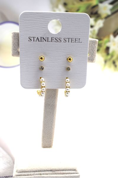 BOUCLE D'OREILLE EN ACIER