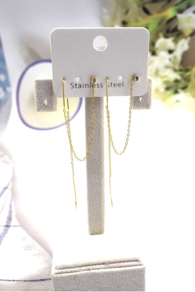 BOUCLE D'OREILLE EN ACIER