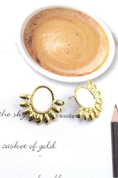 BOUCLE D'OREILLE EN ACIER