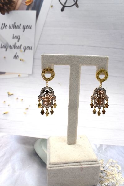BOUCLE D'OREILLE EN ACIER