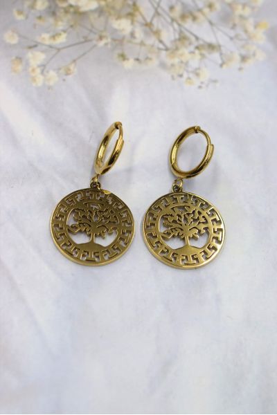 BOUCLE D'OREILLE EN ACIER