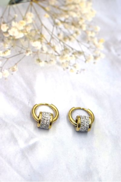 BOUCLE D'OREILLE EN ACIER