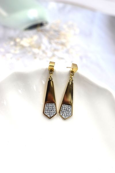 BOUCLE D'OREILLE EN ACIER