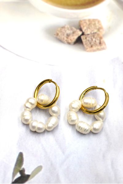 BOUCLE D'OREILLE EN ACIER