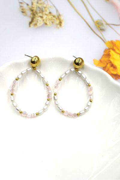 BOUCLE D'OREILLE EN ACIER