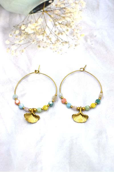 BOUCLE D'OREILLE EN ACIER