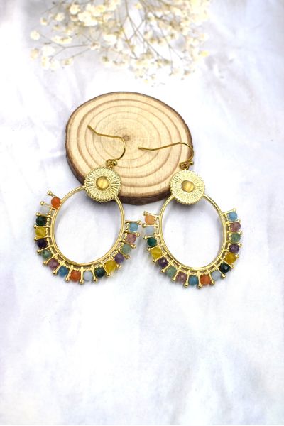 BOUCLE D'OREILLE EN ACIER