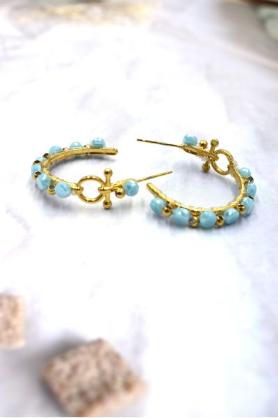 BOUCLE D'OREILLE EN ACIER