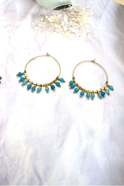 BOUCLE D'OREILLE EN ACIER