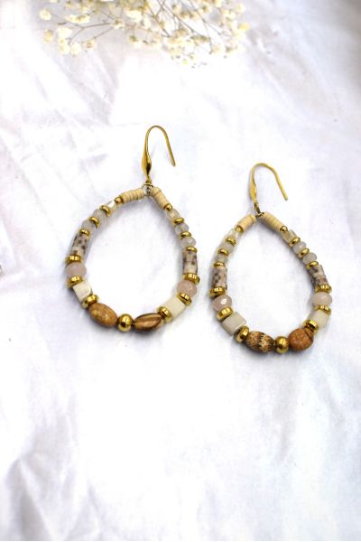 BOUCLE D'OREILLE EN ACIER
