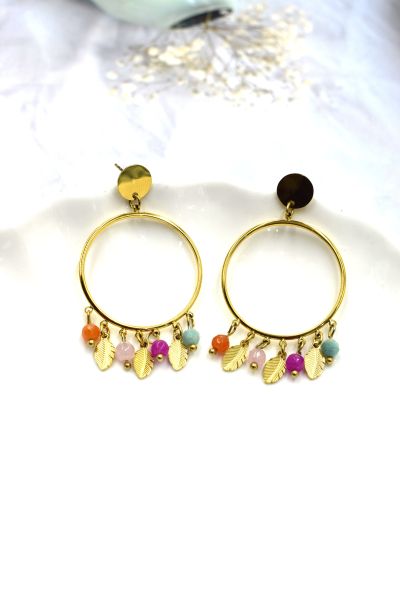 BOUCLE D'OREILLE EN ACIER