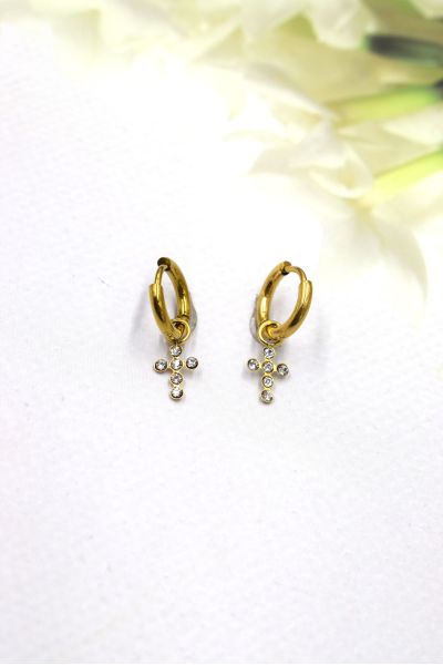 BOUCLE D'OREILLE EN ACIER