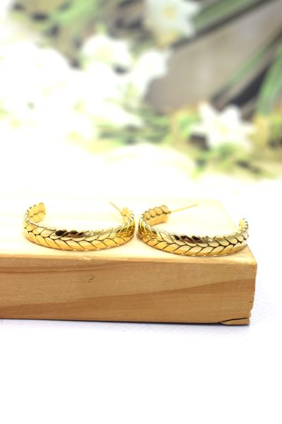 BOUCLE D'OREILLE EN ACIER