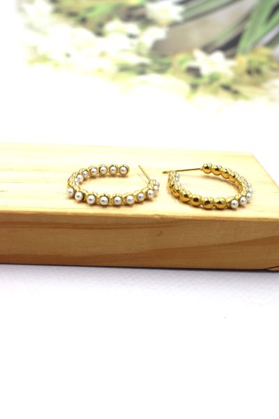 BOUCLE D'OREILLE EN ACIER