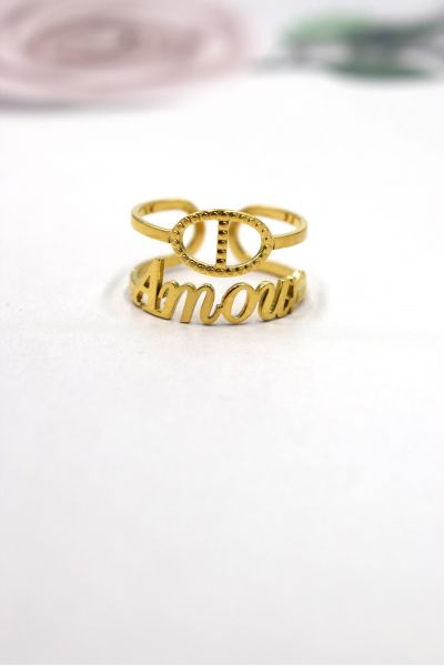 BAGUE EN ACIER