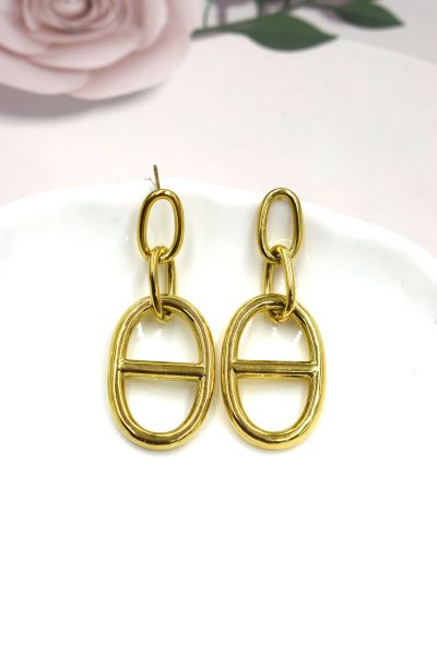 BOUCLE D'OREILLE EN ACIER