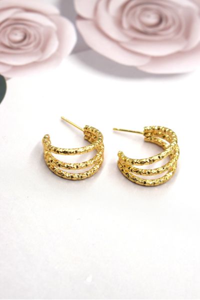 BOUCLE D'OREILLE EN ACIER