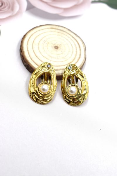 BOUCLE D'OREILLE EN ACIER