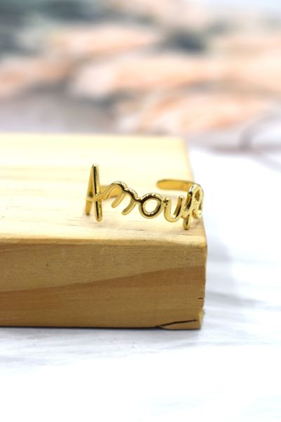 BAGUE EN ACIER