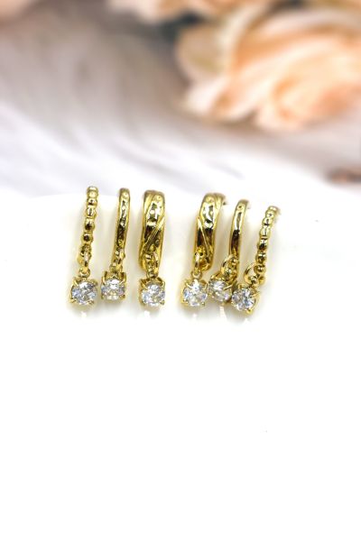 BOUCLE D'OREILLE EN ACIER