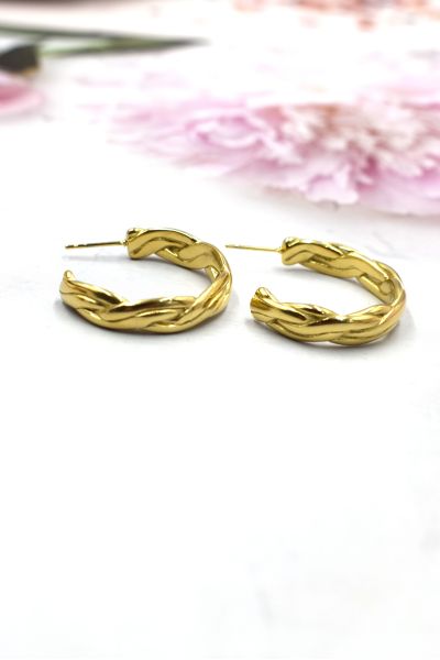 BOUCLE D'OREILLE EN ACIER