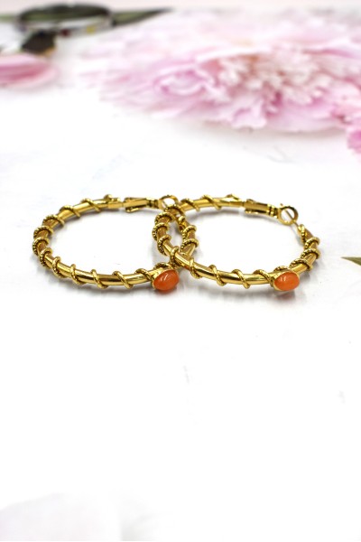 BOUCLE D'OREILLE EN ACIER