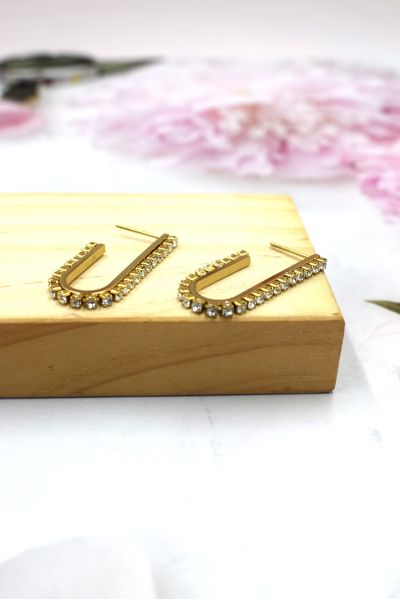 BOUCLE D'OREILLE EN ACIER