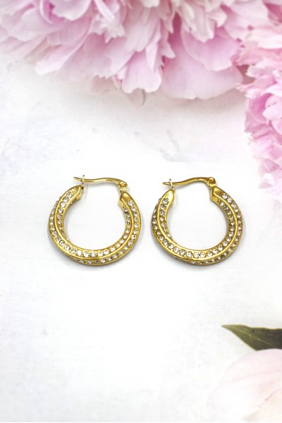 BOUCLE D'OREILLE EN ACIER