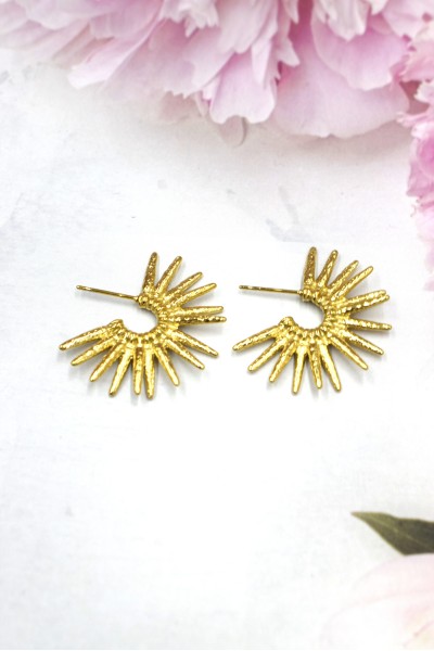 BOUCLE D'OREILLE EN ACIER