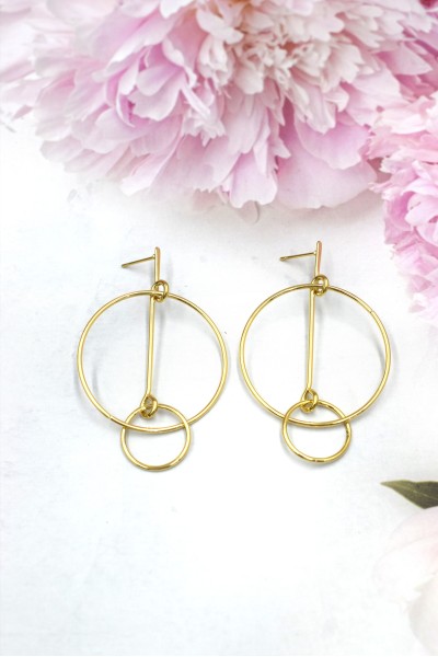 BOUCLE D'OREILLE EN ACIER