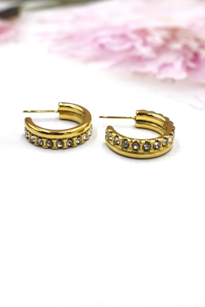 BOUCLE D'OREILLE EN ACIER