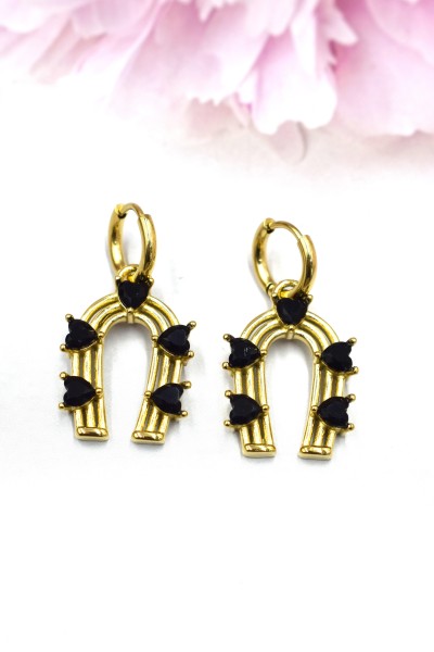 BOUCLE D'OREILLE EN ACIER
