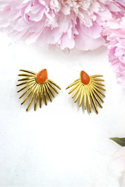 BOUCLES D'OREILLES EN ACIER