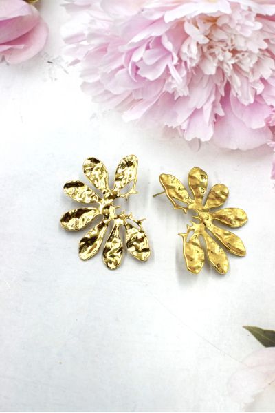 BOUCLES D'OREILLES EN ACIER