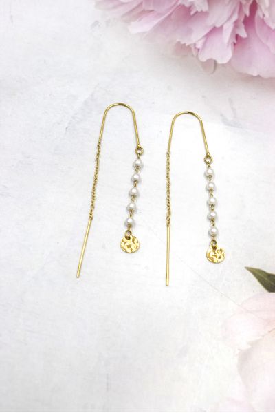 BOUCLES D'OREILLES EN ACIER