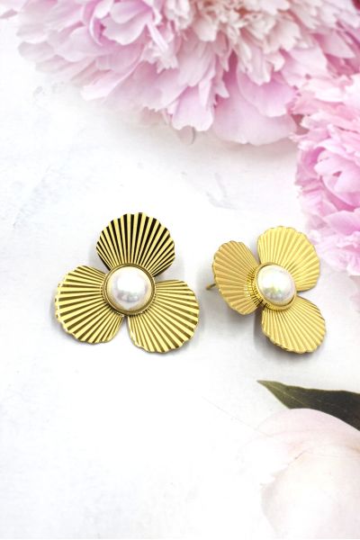 BOUCLES D'OREILLES EN ACIER