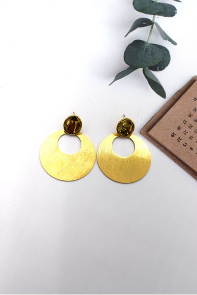 BOUCLES D'OREILLES EN ACIER